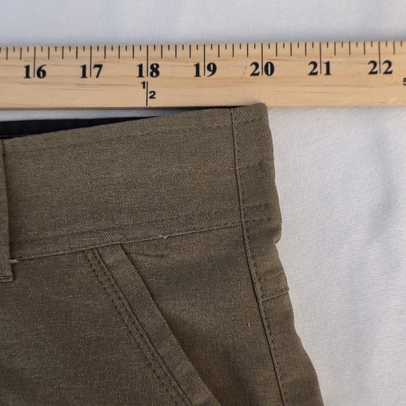 Kuhl Shift Amphibia Men Brown Khaki Drawstring Shorts Quick Dry Stretch Size 40 - Picture 8 of 9